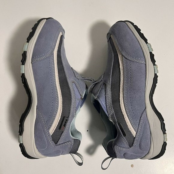 LL Bean Tek 2.5 Trail Hiking Shoe Women 11W Slip On Blue Waterproof EUC - Picture 9 of 11